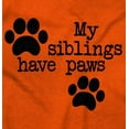 thumbnail image 2 of Siblings Have Paws Funny Animal Pet Toddler Boy Girl T Shirt Infant Toddler Brisco Brands 4T, 2 of 6