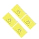 thumbnail image 2 of Toystoory Bolsa de almacenamiento temporal para mascarillas desechables, soporte para cubierta facial, anillos de joyería Escalada amarillo 4 piezas, 2 of 6
