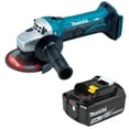 thumbnail image 1 of Combo Miniesmeriladora Inalámbrica Makita 18v + Bateria (DGA452Z), (BL1850B), 1 of 6