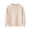 Beige, variant on Boys and Girls Casual Mock Neck Sweaters, Solid Relaxed Fit Pullover Layering Tops for School, Fall Winter Everyday Thick Soft Knitted Cotton Sweater 1-12 Years