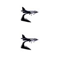 thumbnail image 1 of relayinert Authentic 1 72 Scale Diecast Jet Airforce Airline Aircraft Display Keepsake Type1 2Set, 1 of 1