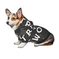 thumbnail image 6 of Uemuo Travel The World1 for Winter Dog Hoodie Sweatshirts with Pockets Warm Dog Clothes for Small Dogs Chihuahua-Medium, 6 of 8