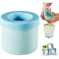 thumbnail image 2 of Cylinder Silicone Ice Cube Mold  New 3D Ice Cubes Maker  Decompress Ice Lattice  Press-Type Easy-Release Ice Cup, 2 of 7
