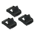 thumbnail image 1 of Hebilla de cam de Uxcell, sujetadores de bloqueo de metal de 1.34" para correa de sujeción de 3/4" 19mm, paquete de 3 en negro, 1 of 6