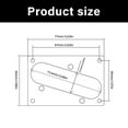 thumbnail image 3 of Corrosions Resistant Metal Pickup Frame 4 Rusts Proof Screws Optimized For Bridge Pickup Installation, 3 of 9