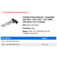 thumbnail image 2 of Variable Timing Solenoid - Compatible with 2009 - 2010, 2012 - 2013 BMW 528i xDrive 3.0L 6-Cylinder, 2 of 2