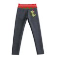 thumbnail image 3 of Leggings de invierno Gibobby estampados para mujer informales de color sólido elásticos de cintura alta térmicos Capris S, 3 of 4