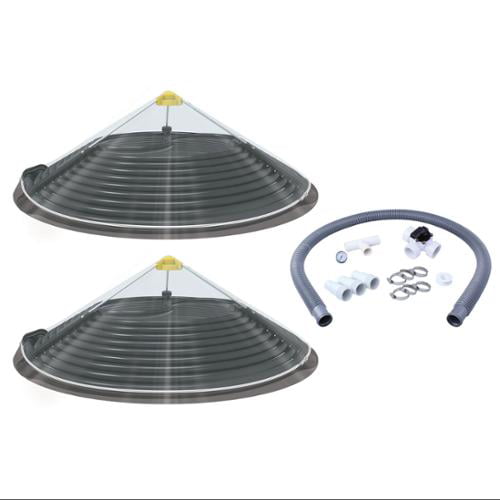Kokido Bypass Kit for Above Ground Swimming Pools Solar Water Heaters 2 Pack