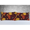 thumbnail image 5 of Pillowcases Autumn Leaves of Chestnut Pillow Cases Set of 2 Pillow Cover Cushion Case Rectangle Pillowcase with Hidden Zipper 16x24 Inch Home Decor, 5 of 6