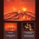 thumbnail image 4 of Electrodomésticos Chimenea Calentador - Calentador de espacio portátil de 1500W - Chimenea pequeña con efecto de llama realista - Protección contra sobrecalentamiento - Mini chimenea portátil para ven, 4 of 9