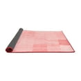 thumbnail image 2 of Ahgly Company Indoor Square Solid Red Modern Area Rugs, 8' Square, 2 of 4
