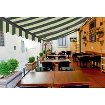 12FT C SERIES SEMI-CASSETTE MANUAL RETRACTABLE AWNING 10FT PROJ