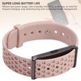 thumbnail image 2 of Xirurus Smart Bracelet 24H Sleep Tracking 127 Sports Modes Water Proof Fitness Tracker Band with Call Reminder Alarm Clock Camera Control For Running Pink[cite: 1], 2 of 9