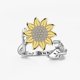 thumbnail image 5 of Anti Anxiety Fidt Ring Flower Stress Relief Ring Spinner Ring, 5 of 5