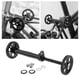 thumbnail image 5 of Portaequipajes trasero con varilla de extensión para ruedas de bicicleta plegable para transportar y caminar Negro Negro, 5 of 9