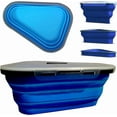 thumbnail image 2 of Contenant de Rangement pour pizza Réutilisable et Extensible avec 5 Plateaux Chauffants Micro-Ondables, Boîte à pizza en silicone Ajustable, Contenant pour Tranches de pizza Gain de Place et Restes, Compatible Micro-Ondes et Lave-Vaisselle., 2 of 7