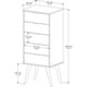 thumbnail image 5 of Moveis Cajonera De Madera de Mdp con 5 Cajones y Correderas color Blanco, 5 of 6