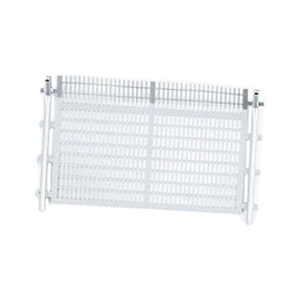 Mini modelo de valla a escala 1/64, simulación, artesanía única, arquitectura, construcción, escena. 1 rejilla de plata