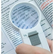 Reizen Maxi-Brite LED Handheld Magnifier - 5X