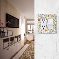 thumbnail image 5 of Yayeee Rocker Switch Wall Plate 1-Gang 4.6"x2.9" Home Decorative Outlet Cover, Watercolor Wildflowers Pattern, 5 of 6