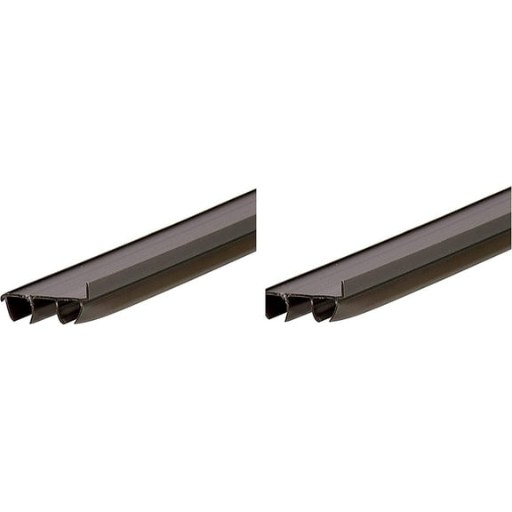 Building Products 82586 M-D Dual Door Bottom, 1-3/4 in W X 36 in L X 1/2 in H, X X, Brown (Twо Pаck)