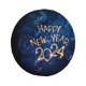 thumbnail image 1 of Fotbe Beautiful New Year 2024 Funda de Llanta de Repuesto con Estampado, Engrosada, Ajuste Universal para Jeep, Remolque, RV, SUV, Camión-15 inch, 1 of 6