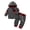 Red, variant on XBASW 3M-3T Baby Boys Sweatsuit Clothes Set Infant Boys Spring Fall Plaid Sweatshirt with Pocket Hoodie Tops   Jogger Pants 2PCS Outfit