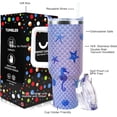 thumbnail image 2 of Mermaid Tumbler 40 oz Tumbler with Handle and Straw Lid Leak Proof - Mermaid Cup for Christmas Birthday Gifts for Women Girls - Stainless Steel Cup, 2 of 6