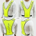 thumbnail image 6 of MaximalPower Reflective Vest for Walking at Night - Adjustable Reflective Safety Gear for Men, Women, Kids - Reflective Belt Sash for Running, Walking, and Biking (Large), 6 of 9