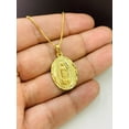 thumbnail image 2 of 14K Gold Filled Virgen de Guadalupe Necklace Pendant 26x18mm/Our Lady of Guadalupe Necklace 20"/Womens Jewelry/Mens Necklace/Dije Guadalupe, 2 of 8