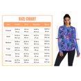 thumbnail image 3 of FORMRS Womens Long Sleeve Shirts UPF 50+ Sun Protection Quick Dry Fishing Hiking Tops, Size S-2XL, Neon Pink Starfish, 3 of 8