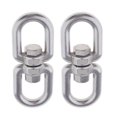 thumbnail image 1 of koolsoo 2X Boucle en Acier Inoxydable Universelle 8- Boucle Rotative M5, 1 of 9
