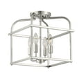 thumbnail image 4 of Trade Winds Lighting 4-Light Ceiling Light In Polished Nickel, 4 of 7