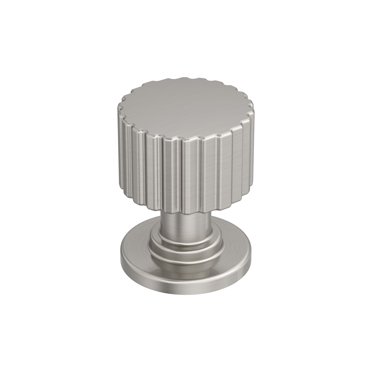 Amerock Ballard 1 inch (25mm) Diameter Satin Nickel Cabinet Knob