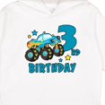 thumbnail image 3 of Inktastic 3rd Birthday Monster Truck Toddler Hoodie, 3 of 4