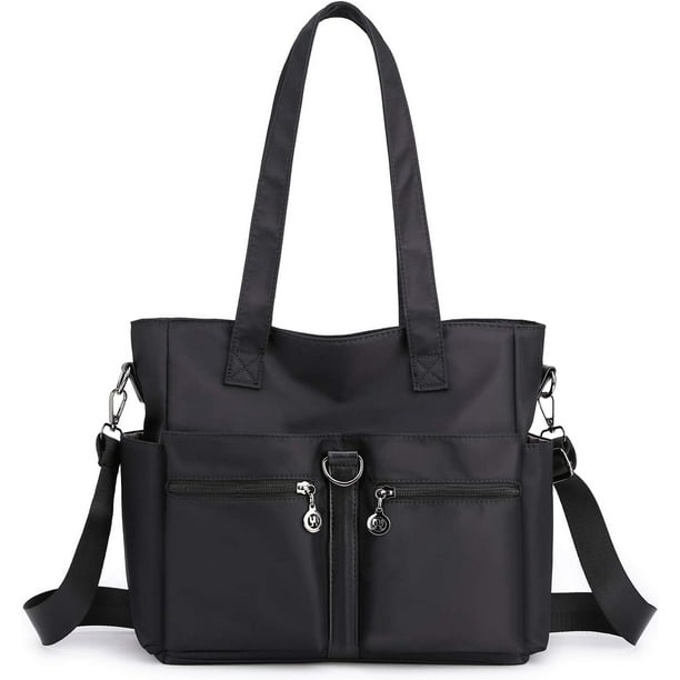 LHSHIDU Women Casual Totes Handbags Shoulder Bags Purses Soft Nylon Bag