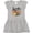 AC-Heather Grey, variant on Inktastic Thanksgiving Sweeter Than Pumpkin Pie Girls Toddler Dress
