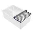 thumbnail image 1 of Whitehaus Collection WHNPLRM-GM Noah Plus Stainless Steel Removable Roll Mat - Gunmetal, 1 of 1