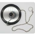 thumbnail image 6 of WE-POLUJ Rubber Choke Bathtub Drain Stopper with Chain Bath Plug Drain Tub Stopper, 6 of 13