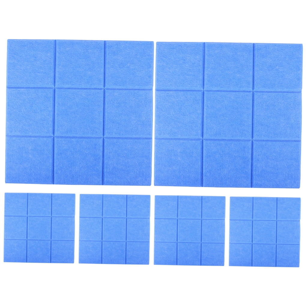 Clispeed Sound Panels 6 Pcs Acoustic Sound Insulation Panels Sky-Blue for Homeowners