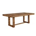 thumbnail image 1 of Rustically Charmed Wooden Dining Table, Brown, 1 of 1