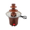 thumbnail image 2 of EeaseMX Fuente de chocolate de acero inoxidable para fondue de chocolate de 3 niveles con enchufe europeo, 2 of 7