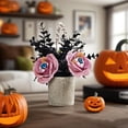 thumbnail image 4 of ICQOVD Plante en Pot Décorative d'Halloween Modèle Réaliste à l'Aspect Simulation Ornement Bon pour Décorations de Fête Accessoires d'Exposition Pièce Saison Effrayante Déco Maison, 4 of 6