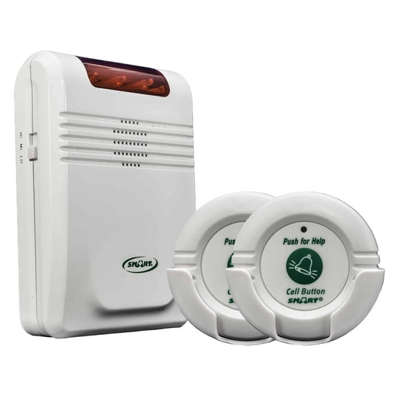 Economy Cordless Monitor with 2 Nurse Call Button and AC adapter