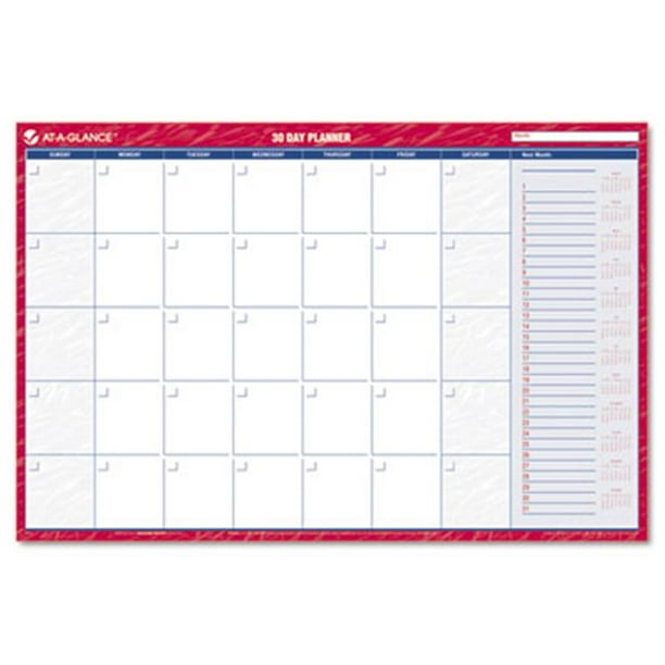 AtAGlance PM2828 Reversible/Erasable Undated Monthly/Dated Yearly