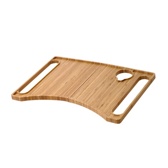 Esquirla Bamboo Walker Tray Multi Functional Wipe to Clean Portable Foldable Non Slip