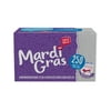 Mardi Gras Paper Napkins, White, 250 Ct