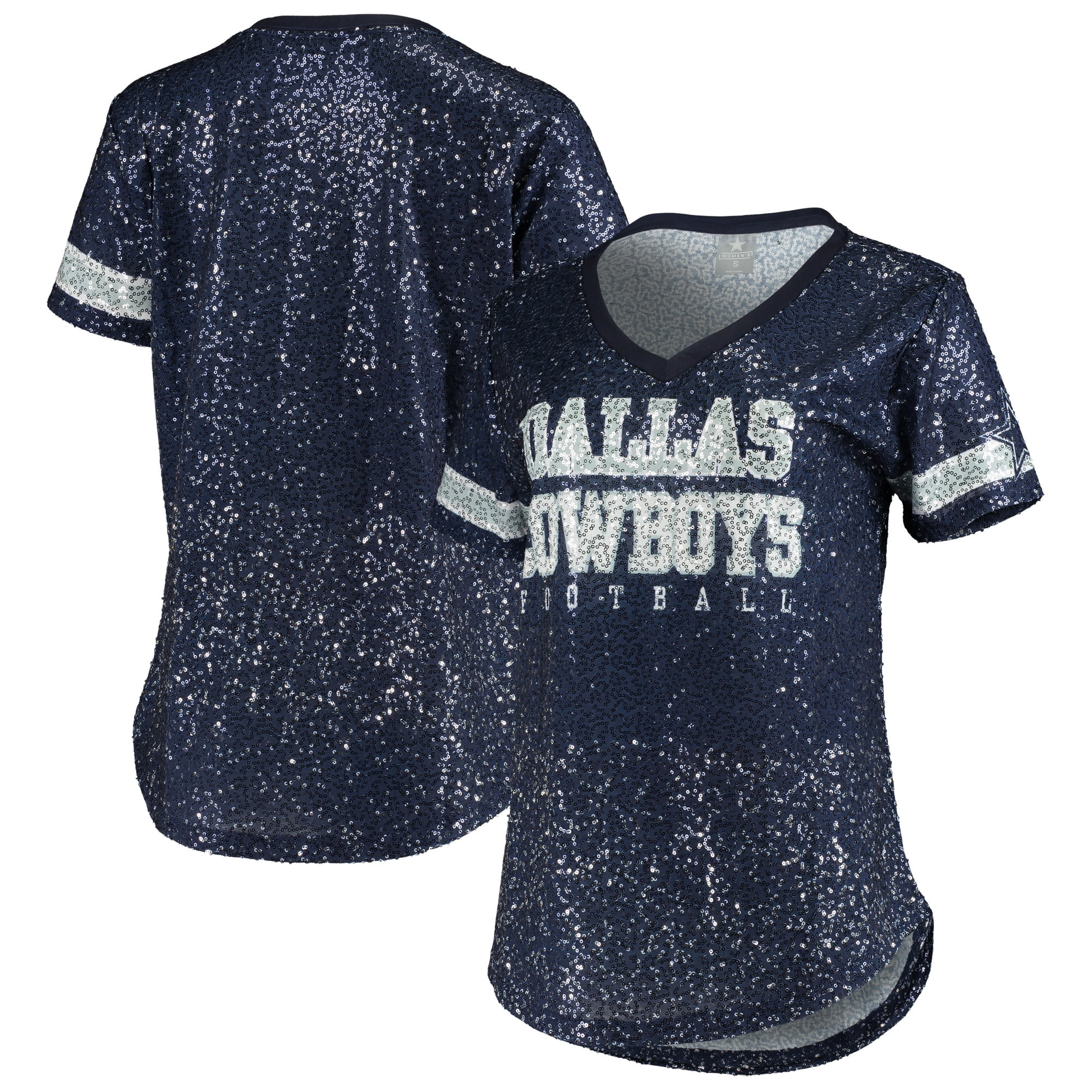 dallas cowboys sequin shirt