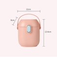 thumbnail image 1 of Baby Milk Powder Dispenser Portable Cute Large Capacity Fruit Snack Storage Box for Travel Pink, 1 of 1