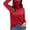 Red, variant on Aayomet Cute Tops For Women Casual Loose Fit Pocket Shirts for Women Cute Mama Bear & Graphic Sweatshirt Tunic Tops Round Neck,Red 3XL